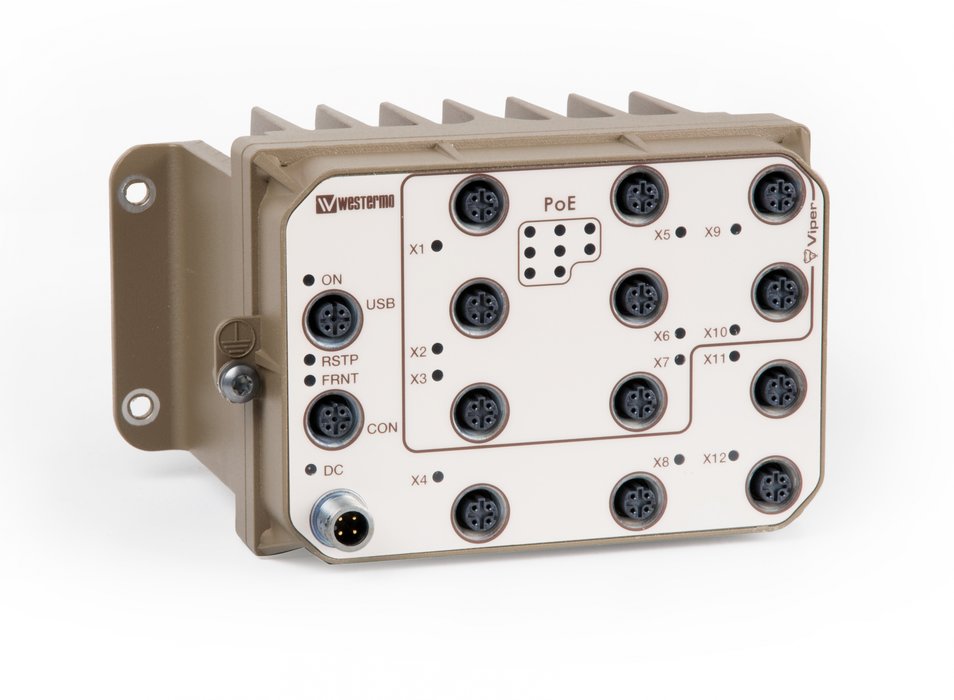 Westermo switches provide reliable Power-over-Ethernet networks for on-board railway applications